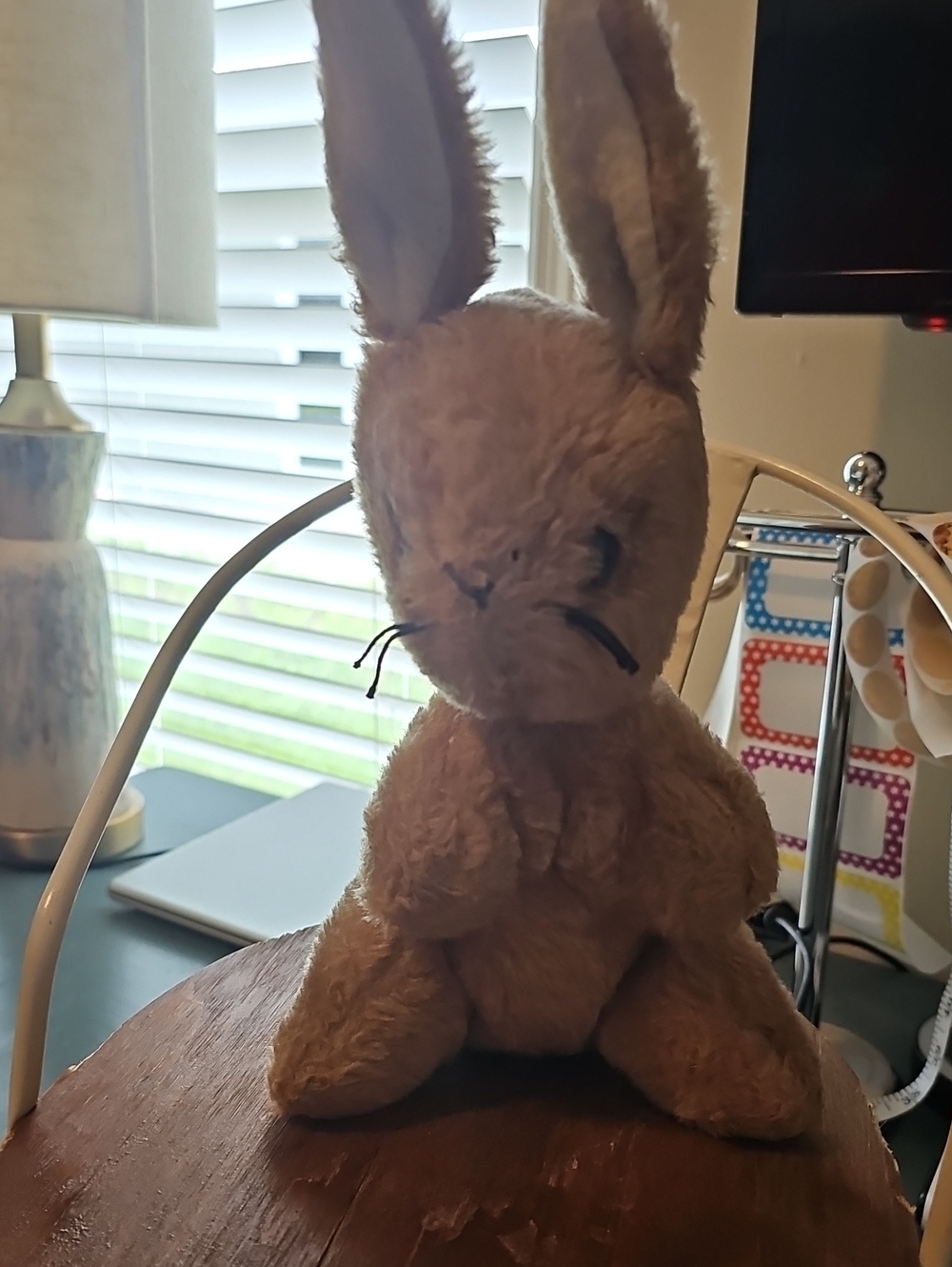 Plush Brown Bunny Stuffed Animal - Soft Small Pet Toy